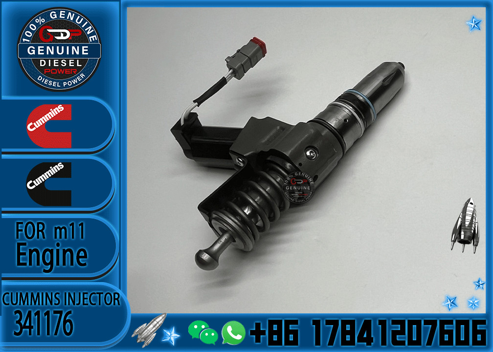 Diesel Common Rail Diesel Fuel Injector 341176 3411381 3411762 For Cummins QSN14 N14