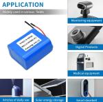 2600mah 3000mah 3.7V 7.4V 7800mah 9ah 18650 Lithium Ion Battery Packs Rechargeab