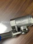 Xtv CE ISO Full Bore 1500wog BSPT Spring Return Handle 2PC Ball Valve for US