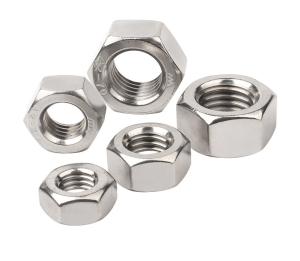 Quality DIN439 Stainless Steel Hex Nuts , M2 Hex Nut Grade 12.9 Black Oxide wholesale