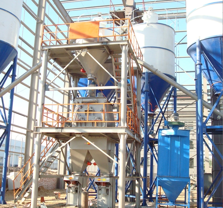 Ceramic Tile Adhesive Making Machine Dry Mixed Mortar Production Line
