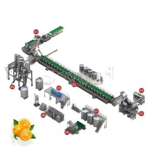 Quality 3 In1 Automatic Citrus Fruit Juice Processing Machine wholesale