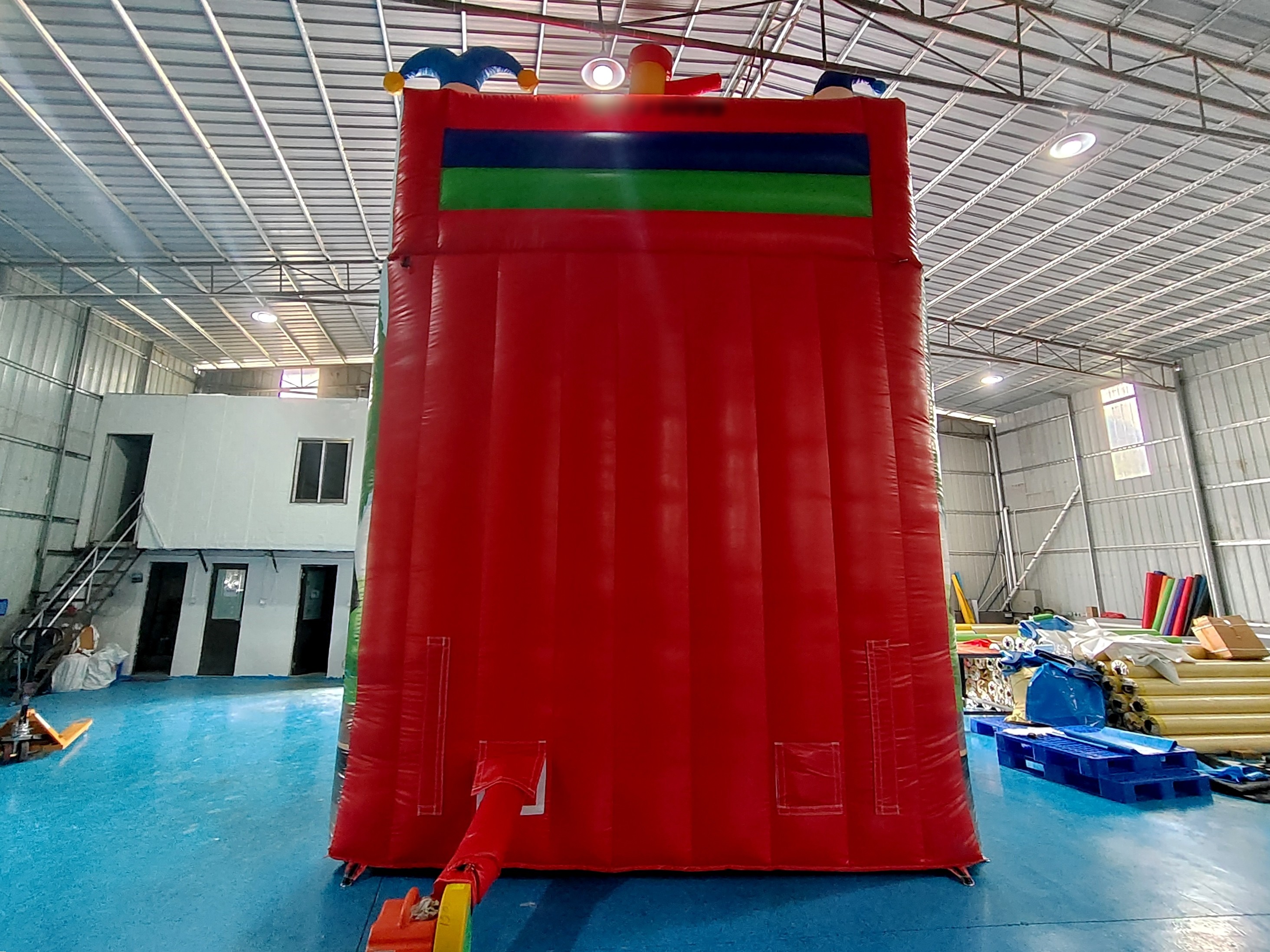 Commercial Digital Printing Inflatable Big Slides Clown Circus Printing Inflatable Slides Castle For Outdoor For Kids