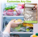Wholesale Food Saver Vacuum Food Sealer Embossed Vacuum Packing Bag Roll