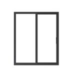 ISO9001 Powder Coated Aluminum Sliding Windows Corrosion Resistance