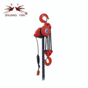 Quality Lightweight Portable Electric Chain Hoist 100m Ergonomic Black Red wholesale