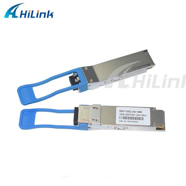 100G QSFP28 LR4 Fiber Optic Module 10KM BOX LWDM4 1295-1304NM Duplex LC