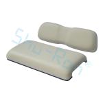 White Flip Golf Cart Front Seat Cushion Bottom Seat Assembly Fits On Club Car DS