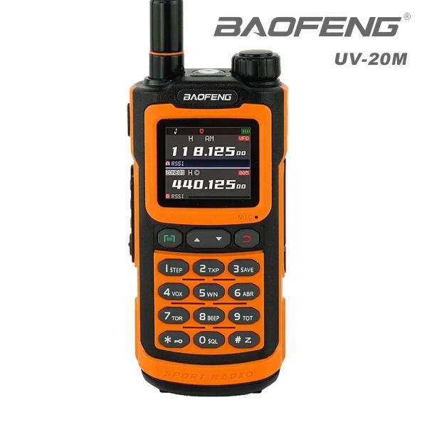 Cheap Durable Two Way Waterproof Walkie Talkie Ham Radio Baofeng UV-20M VHF UHF for sale