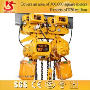 Quality Electric customized 10 ton-5m chain hoist wholesale