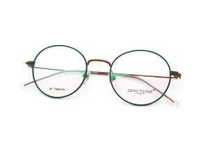 Quality Lightweight Elliptic Literature And Art Titanium Frame Glasses ZTO 9205 wholesale