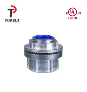 Quality 1/2”Rigid Watertight Hub Connector Threaded Conduit And Fittings UL Standard wholesale