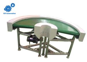 Quality Green PVC Belt Belt Driven Conveyor 180 Degree Large Transmission Capacity wholesale