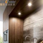 Modern Veneer Oak Kitchen Cabinet with Plywood Carcase and Accessories Hardware