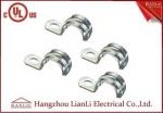 One Hole Rigid Conduit Straps / Heavy Duty Rigid Galvanized Steel Conduit