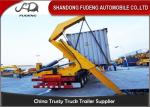 40 Ton 40ft Hydraulic Side Loader Trailer For Containers Transportation