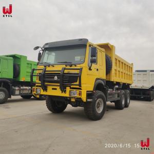 Quality HOWO 6x6 All Wheel driver 371HP Heavy Duty Dump Truck wholesale