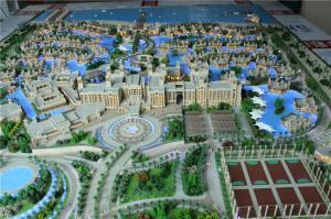 Quality Commercial ABS Plastic Scale Models Refined Handmade Artwork 5 * 3M wholesale