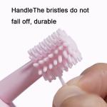 Silicone Baby Teether ，Food Grade Silicone Baby Toothbrush Infant Training