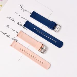 Quality Silicone 22mm Soft Rubber Watch Strap with Stainless Steel Buckle wholesale
