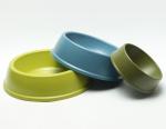 ECO Friendly Bamboo Pet Bowl / Biodegradable Pet Food And Water Bowls