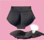 FP002 Ladies high waist silicone one piece seamless padded panties