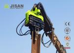 Vibratory Excavator Mounted Pile Hammer / Hydraulic Pile Driver