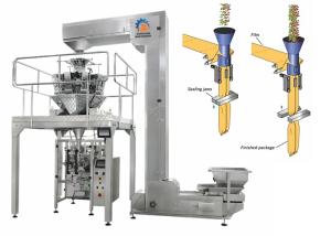 Quality Vertical Linear Weigher Packing Machine 0.2 - 1% High Weight Accuracy wholesale