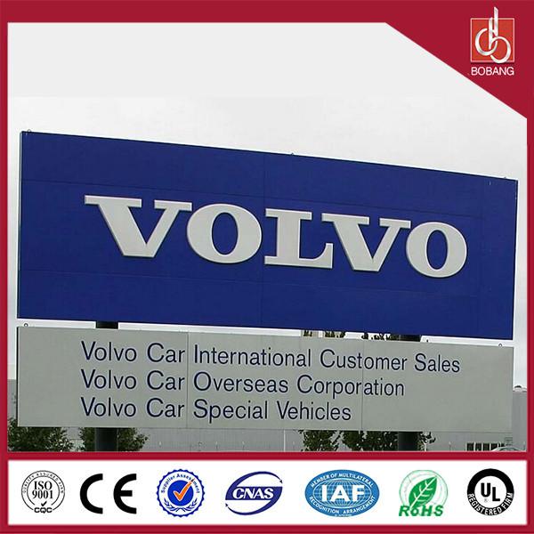Professional maufacture outdoor 4S store hotsale standing strong anti-wind huge