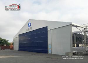 Quality High Reinforce Aluminum Military Aircraft Hangar Tent Width 20m Fire Protection wholesale