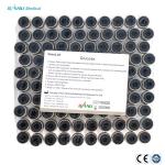 Medical Gray Vacuum Blood Collection Glucose Tube Disposable CE ISO Approved