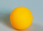 Standard Weight One Star Ping Pong Balls , High Performance Ping Pong Accessorie