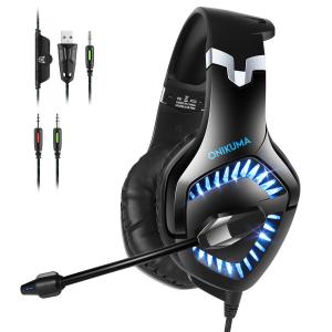 Quality ABS PC DC5V Wired Stereo Gaming Headset Onikuma K1 PRO 2.2m Wire wholesale