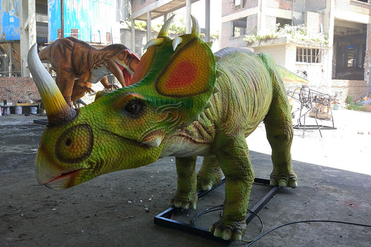 High Quality Electric Robotic Animatronic Dinosaur Products For Square