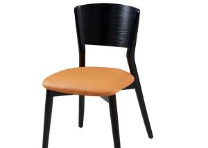 Quality Household Artificial Leather Sponge Padded Dining Chairs wholesale