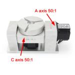 4th 5th CNC Rotary Axis Tailstock Harmonic Drive Reducer