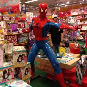 Quality Fiberglass Marvel Spider Man Statue Life Size Spiderman Statue wholesale