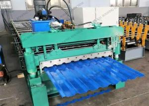 Quality PLC Corrugated Panel Roll Forming Machine 1.25m Metal Sheet Roll Forming Machine wholesale