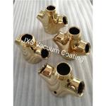 Large Capacity Brass Zinc Alloy Water Tap Faucet Gold Color PVD Vacuum Coating