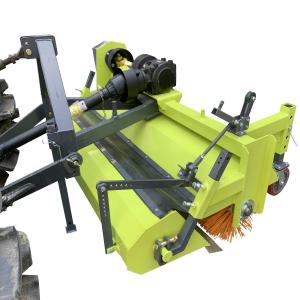 Quality 18hp 180r/Min Roller Tractor Road Sweeper 280kg Towable Street Sweeper wholesale