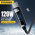 ESSAGER ES-X47 Series 120W Type C Charging Cable USB to USB C