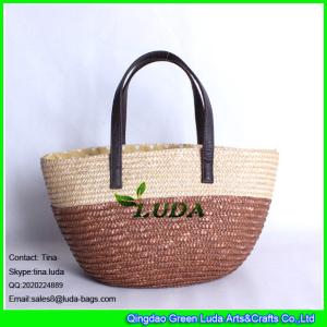 Quality LUDA natural wheat straw bag in handbags wholesale