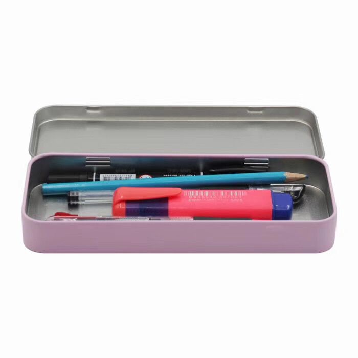 Customized Rectangular Sublimation Pencil Box Sublimation Pencil Case Blank Durable