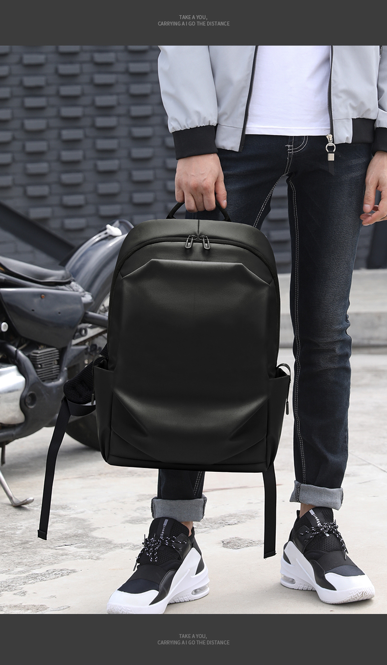 MingLu Wholesale Fashion Lightweight back pack College Commute mochila de hombre school bags men travel laptop backpack