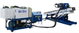 Quality MD-80 Long Stroke Anchor Drilling Rig Borehole Drilling Machines Depth 50-80m wholesale