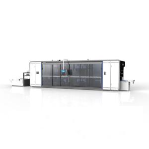 Quality Three Stations Negative Pressure Plastic Thermoforming Machine wholesale
