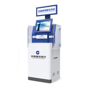 Quality Smart Self Service Kiosk Machine Dual Touch Screen Lottery Ticketing wholesale