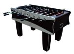 Black / Silver Indoor 5FT Soccer Table MDF Football Table For Family 61 KG