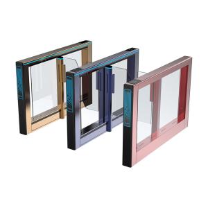 Quality 240VAC Swing Turnstile Gate Acrylic Arm Servo Motor For Office Building wholesale