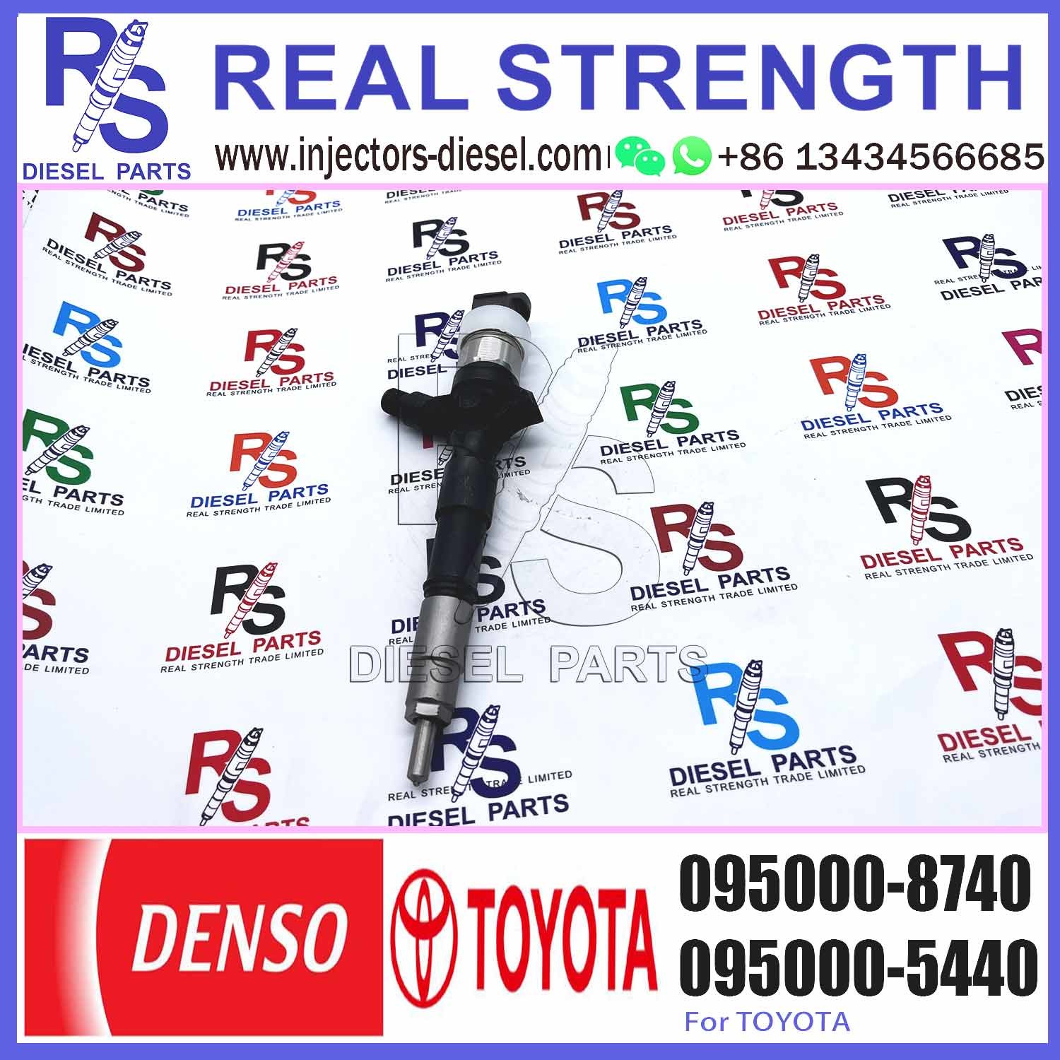 DENSO Diesel Common Rail Fuel Injector nozzle 23670-09360 23670-09061 2367009060 095000-8740 for Toyota HIACE Hilux 2KD-
